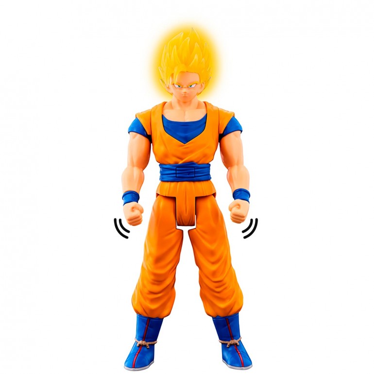 Figura Goku Super Saiyan Limit Breaker con Luces y Sonidos - 30 cm