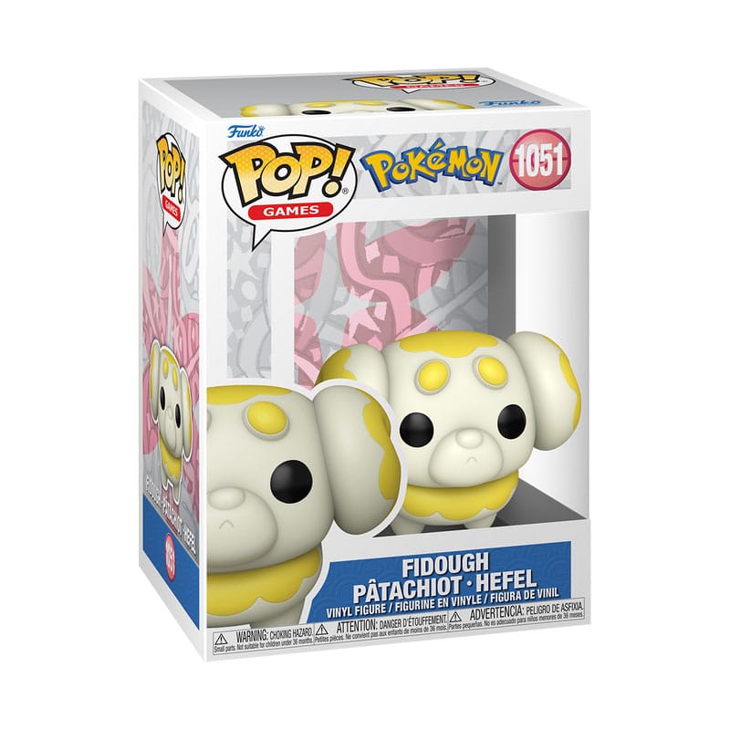 Funko Pop Pokémon Fidough - Figura de Vinilo de 9 cm