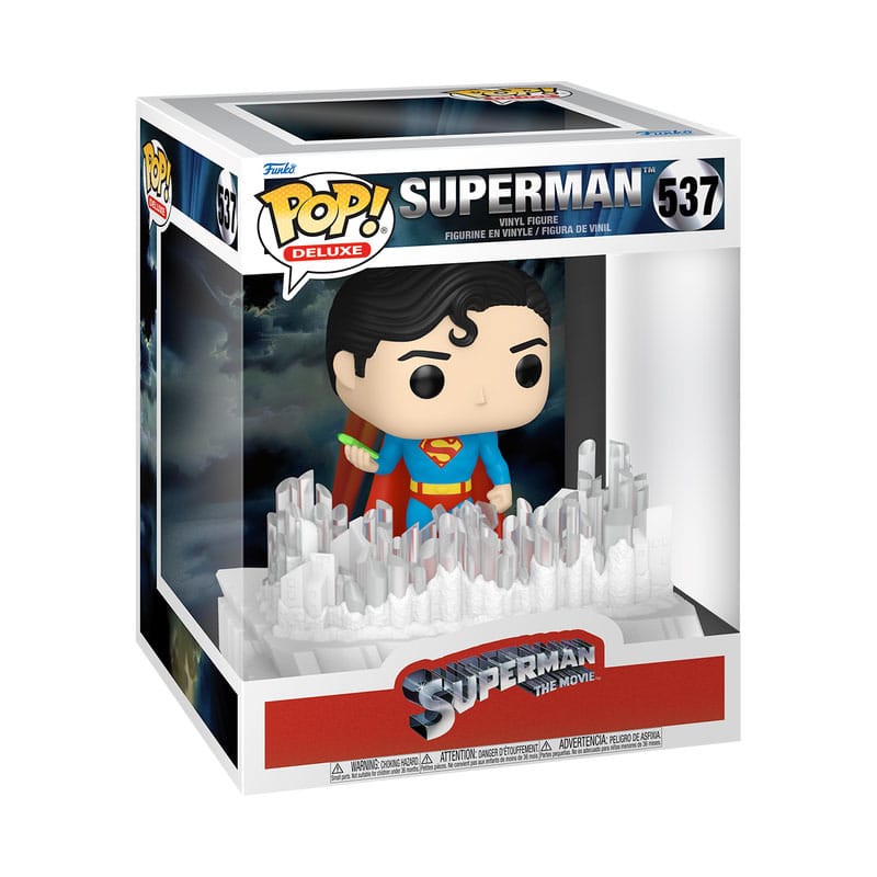 Figura Funko Pop Deluxe Superman en la Fortaleza de la Soledad