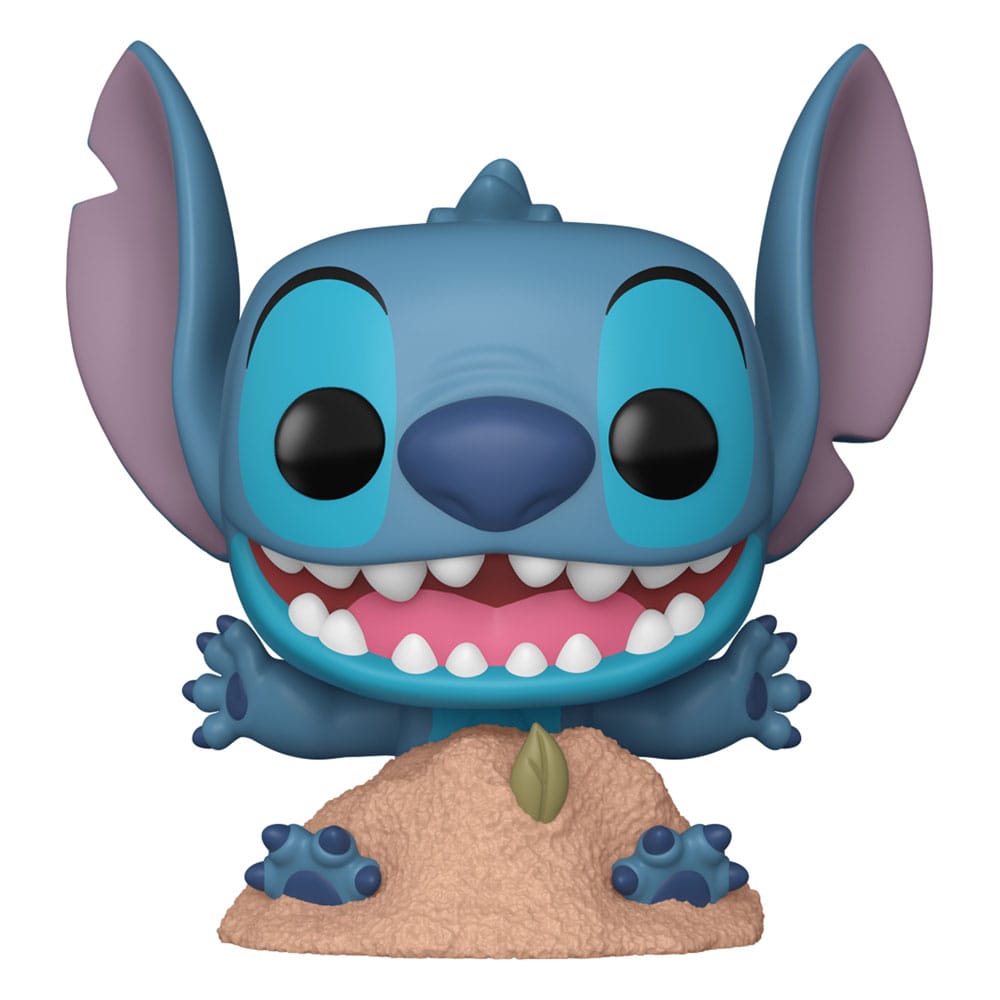 Funko Pop Disney Stitch en la Arena - Figura de Vinilo de 9 cm