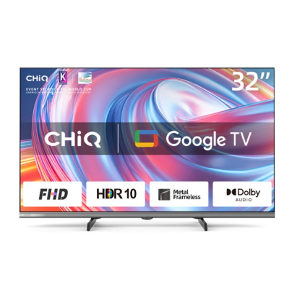 Televisor CHIQ 32" LED L32FM9V FHD Smart TV con Google TV
