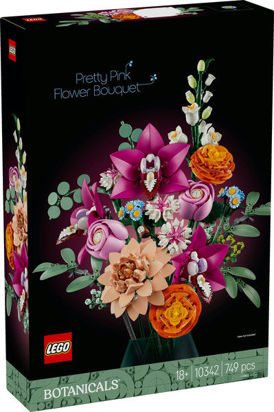 LEGO Ramo de Flores Fantasía en Rosa 10342