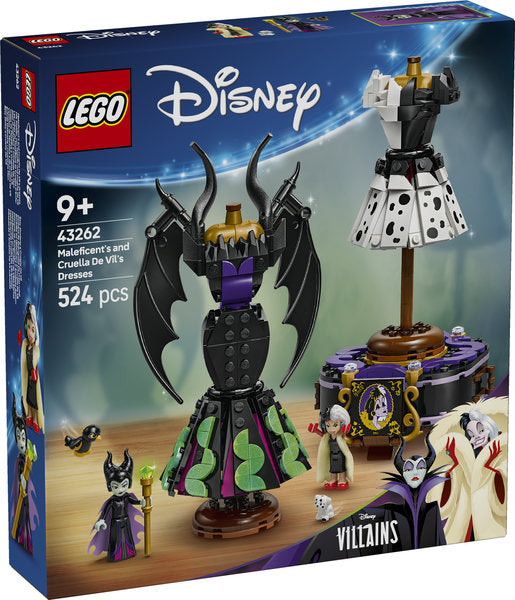 LEGO Disney Trajes de Maléfica y Cruella De Vil (43262)