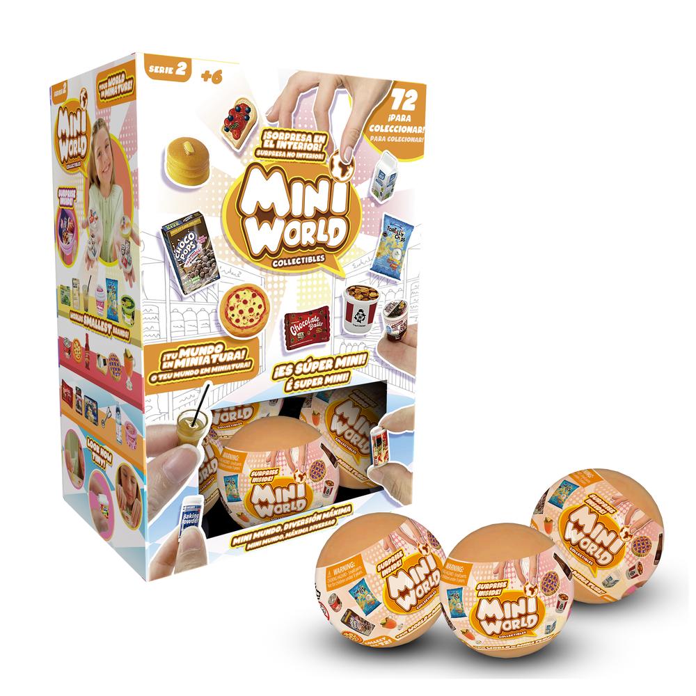 Mini World Kit Esencial: Cápsulas Sorpresa de Cocina y Miniaturas