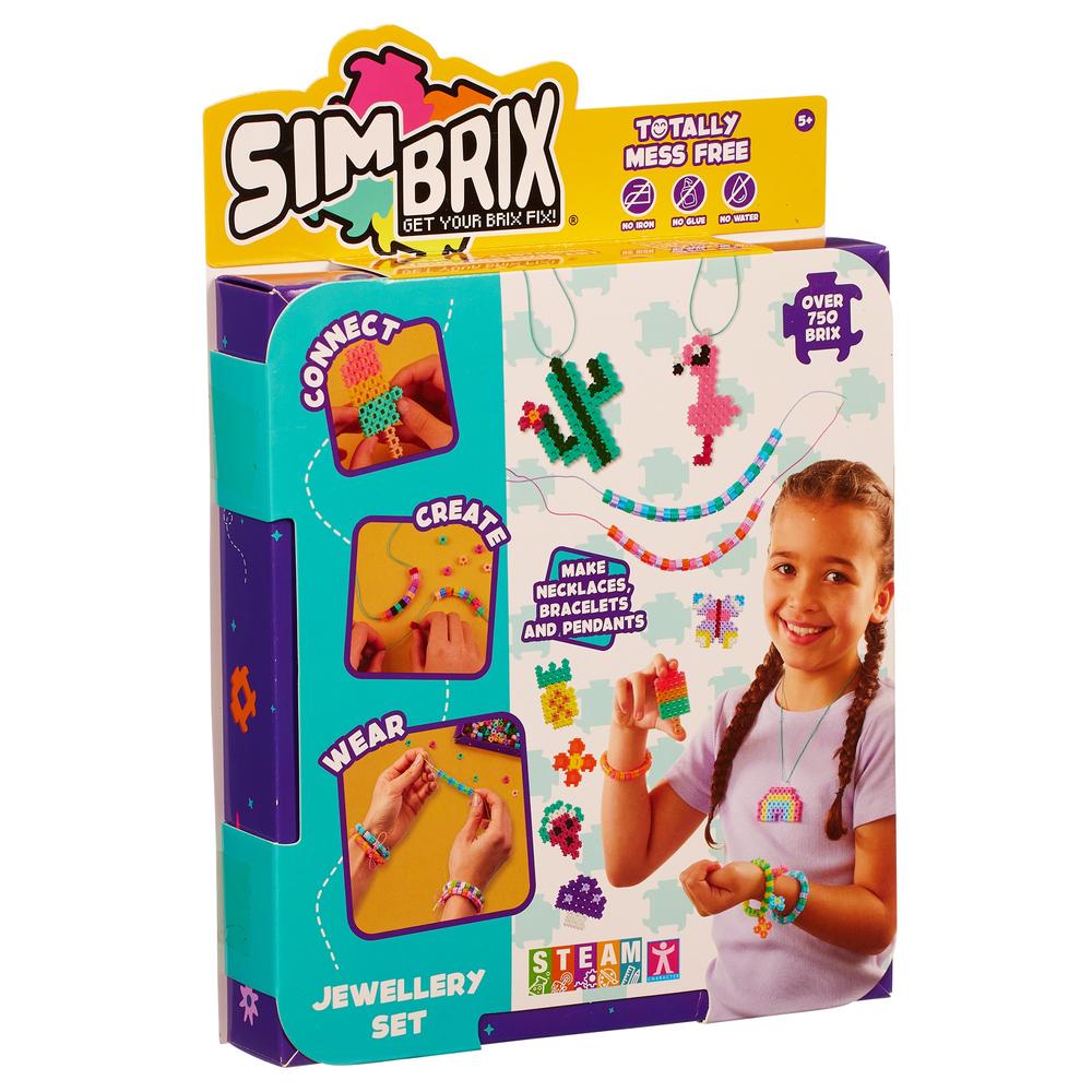 Simbrix Pack de Joyería Creativa con Más de 750 Piezas