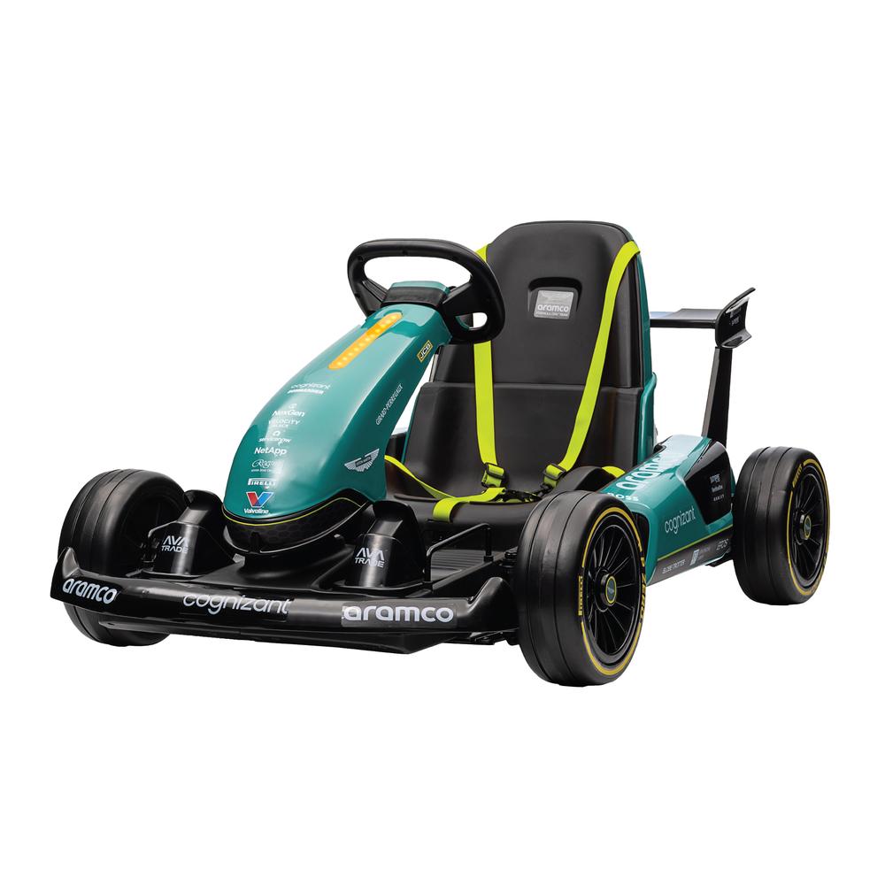 Kart Eléctrico Infantil Aston Martin F1 12V - ¡Disfruta de la Velocidad!