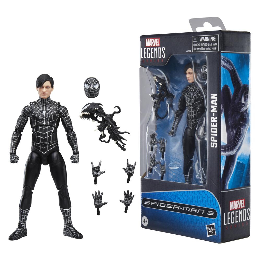 Figura de Acción Spider-Man 3 Marvel Legends de Hasbro con Accesorios