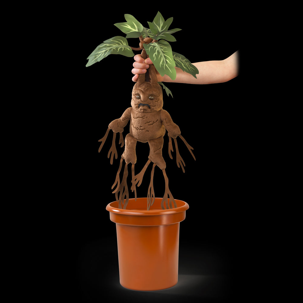 Peluche Interactivo Mandrágora de Harry Potter con Sonido y Vibración