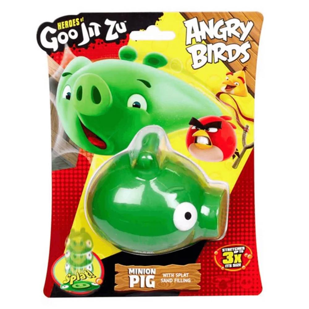 Minion Pig de Angry Birds - Figura Elástica y Divertida