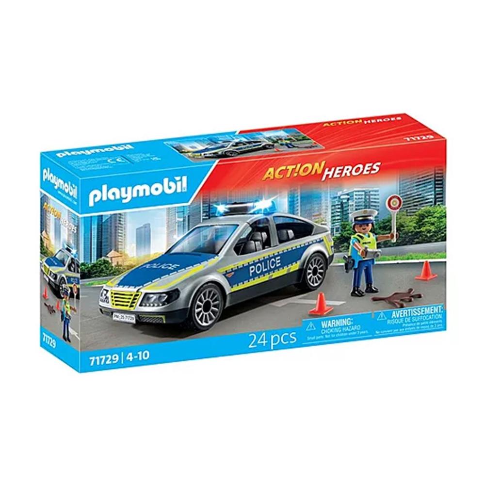 Coche Patrulla Playmobil con Luz y Sonido