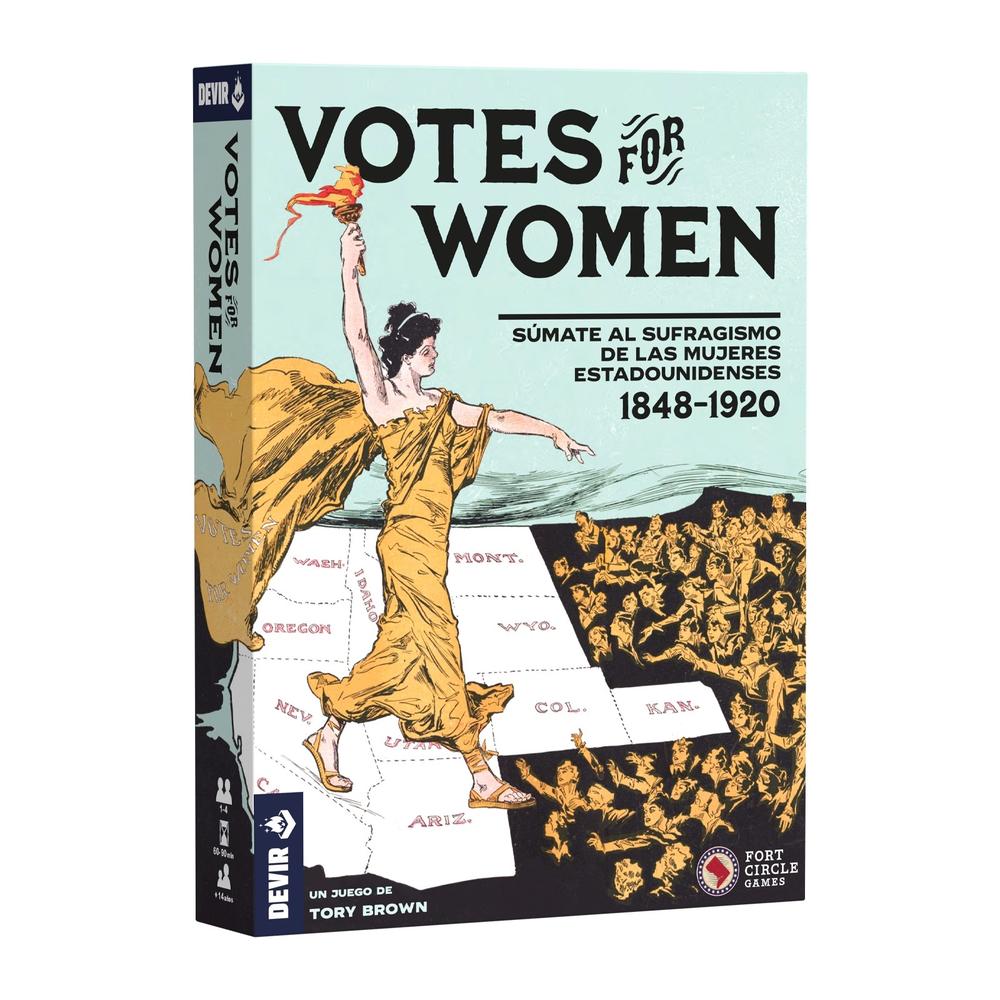 Juego de Mesa Devir: Votes for Women - Estrategia Sufragista