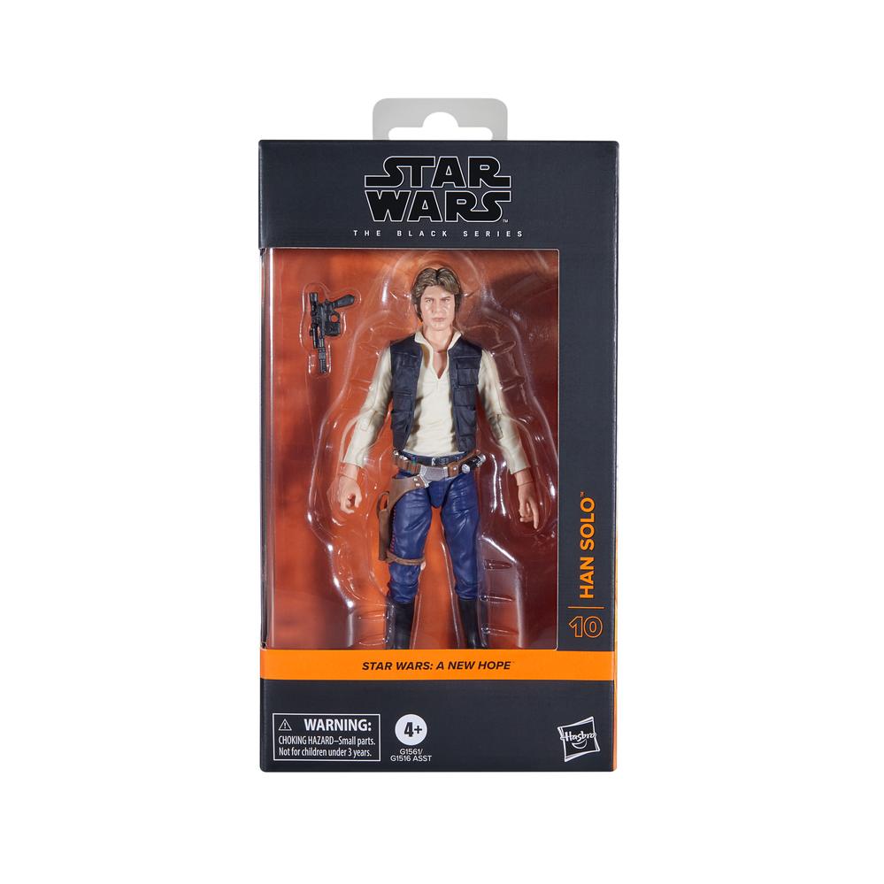 Figura de acción Han Solo - Star Wars The Black Series (Una Nueva Esperanza)