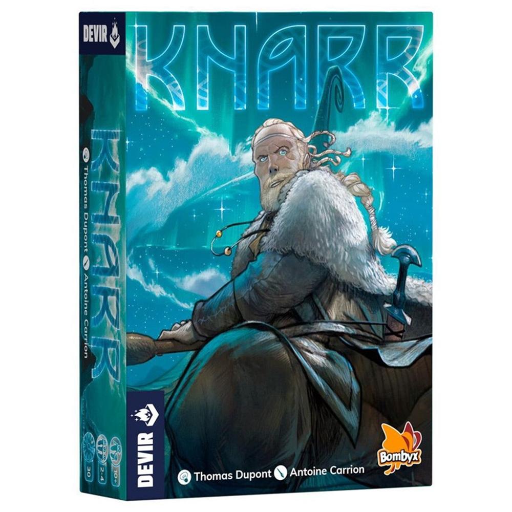 Juego de Mesa Knarr: Aventura Vikinga de Exploración y Estrategia