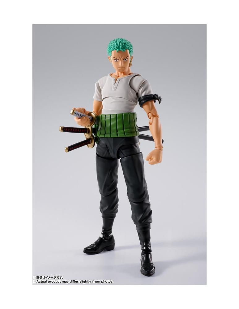Figura de acción Roronoa Zoro - Romance Dawn 15 cm S.H. Figuarts
