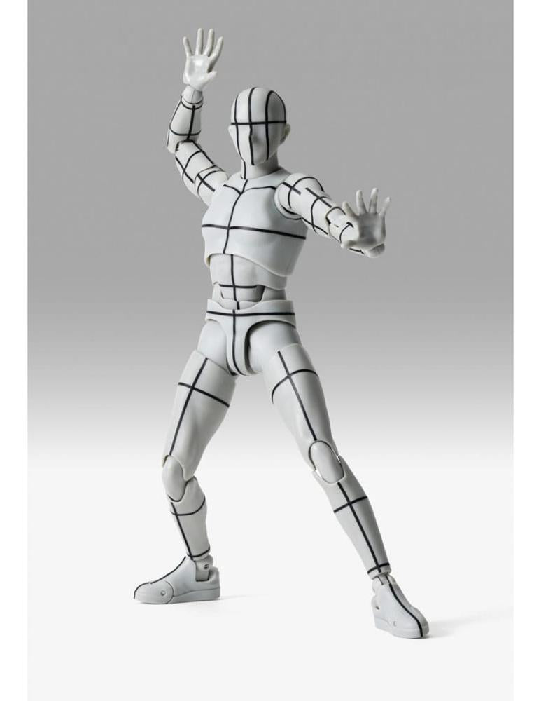 Figura de Acción Body Kun - Sports Edition (15 cm, Gris) - S.H. Figuarts