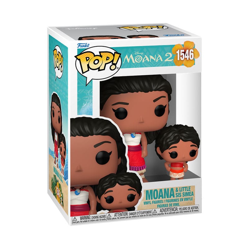 Figura Coleccionable Funko Pop Moana 2: Moana y Simea