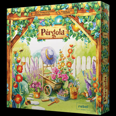 Juego de Mesa Pérgola: Jardines Estratégicos en Acción