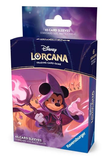 Fundas de Cartas Disney Lorcana Mickey Mouse - Pack de 65
