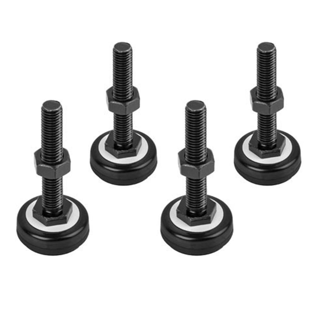 Pies Lanberg M10 para Estanterías Rack - 4 Unidades Estables y Duraderos