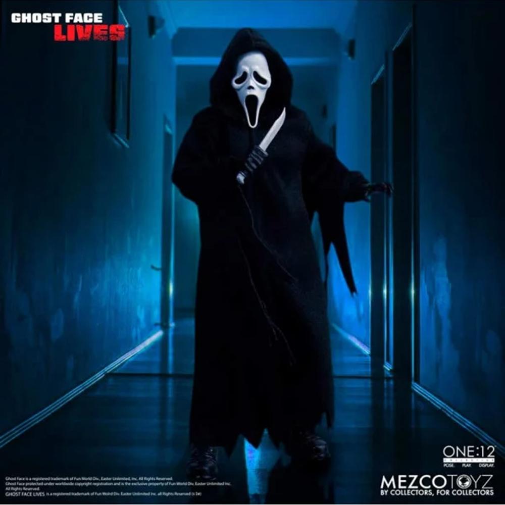 Figura Ghost Face 16 cm One:12 Collective - Mezco Toyz
