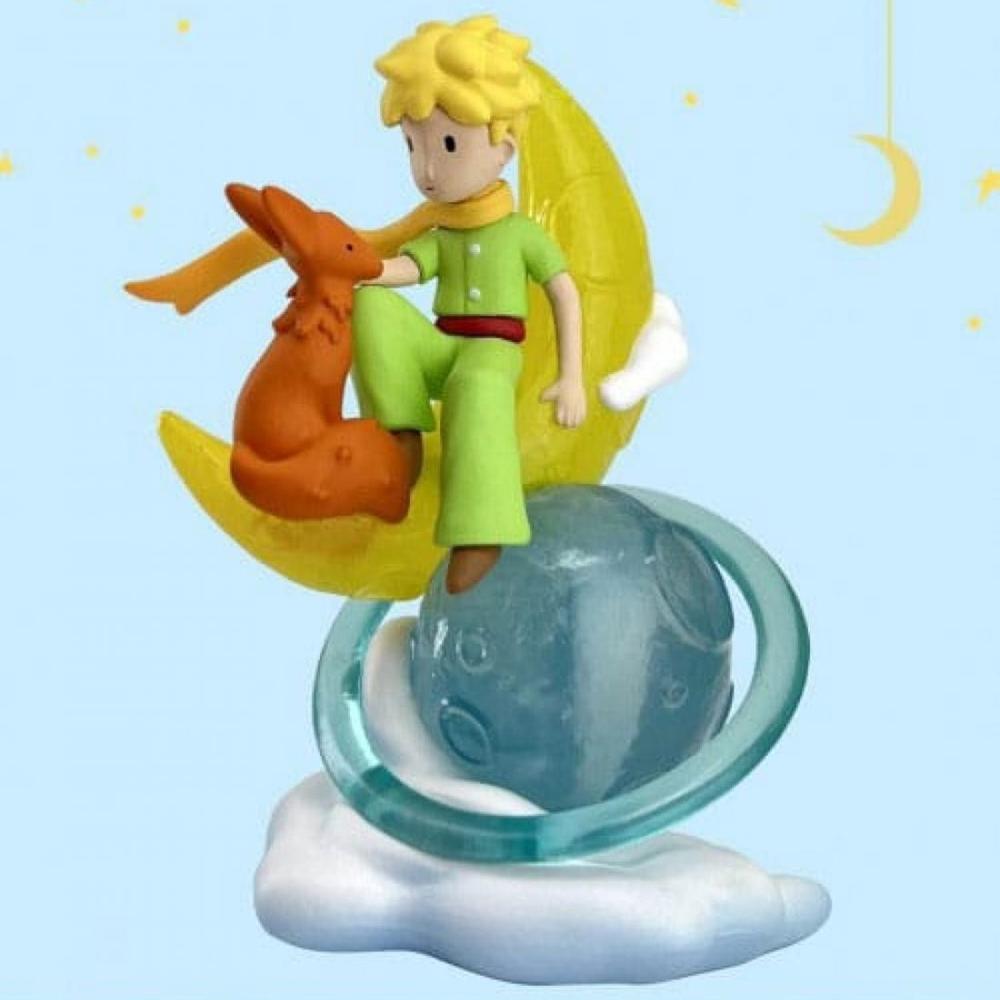 Minifigura Plastoy El Principito & Zorro en la Luna - 8 cm