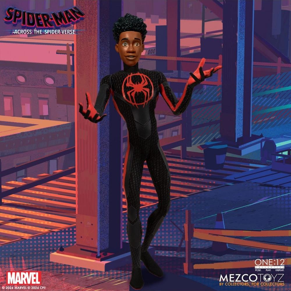 Figura Mezco Toyz Miles Morales - Spider-Man: Across the Spider-Verse (17 cm)