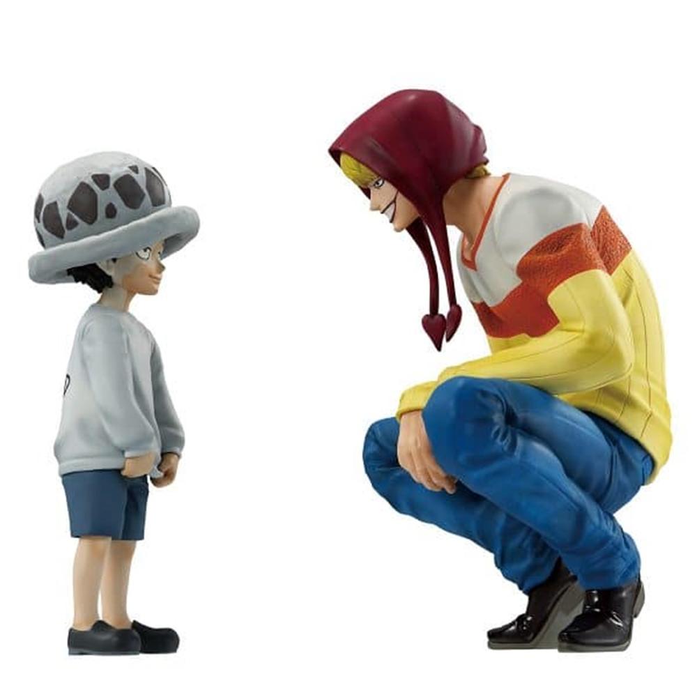 Figura Ichibansho Masterlise Trafalgar Law & Corazón 11-13 cm - Banpresto