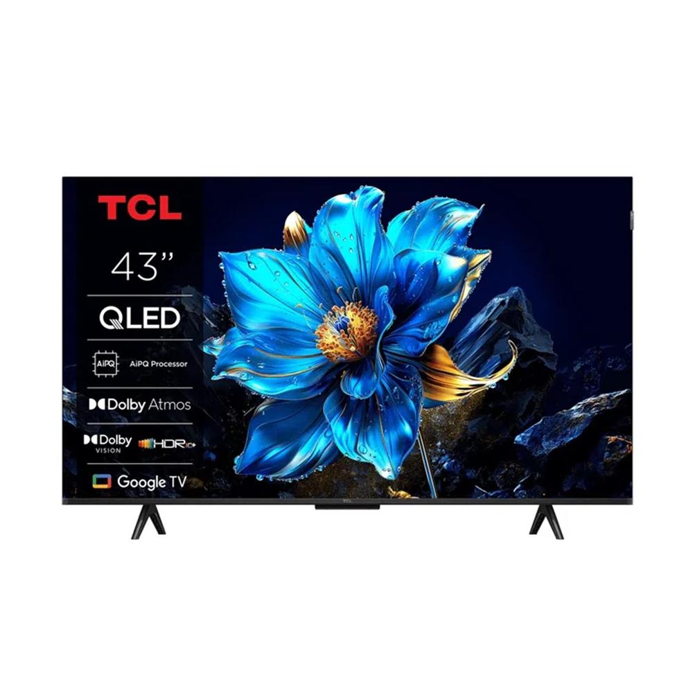 TCL 43" QLED 4K UHD Smart TV con Google TV y Dolby Atmos