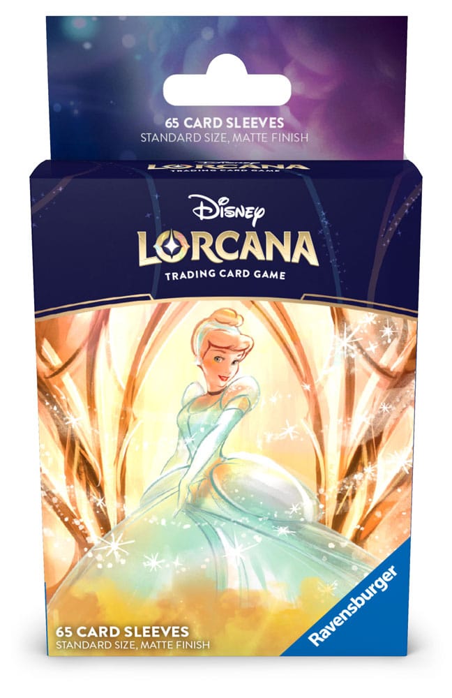 Fundas de Cartas Disney Lorcana Cinderella - Pack de 65