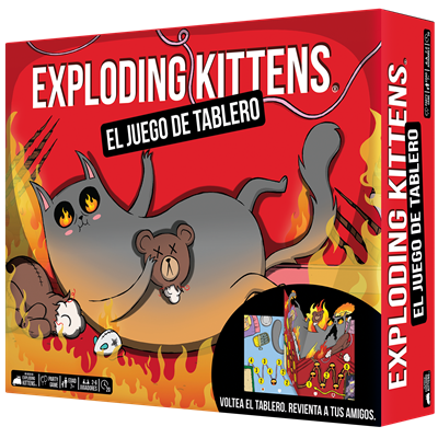 Exploding Kittens: El Juego de Tablero 3D - ¡Desata la Diversión!