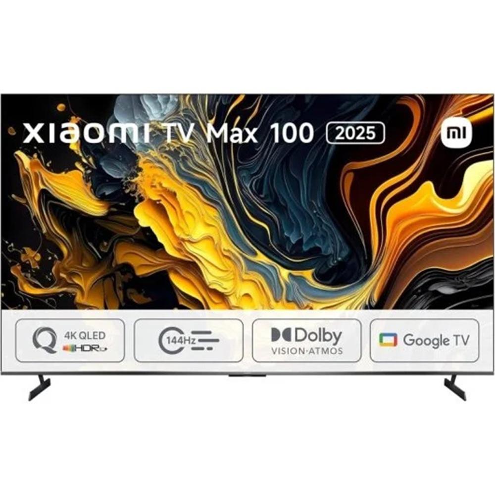 Televisor Xiaomi 100" QLED 4K Ultra HD Max 2025 con Google TV
