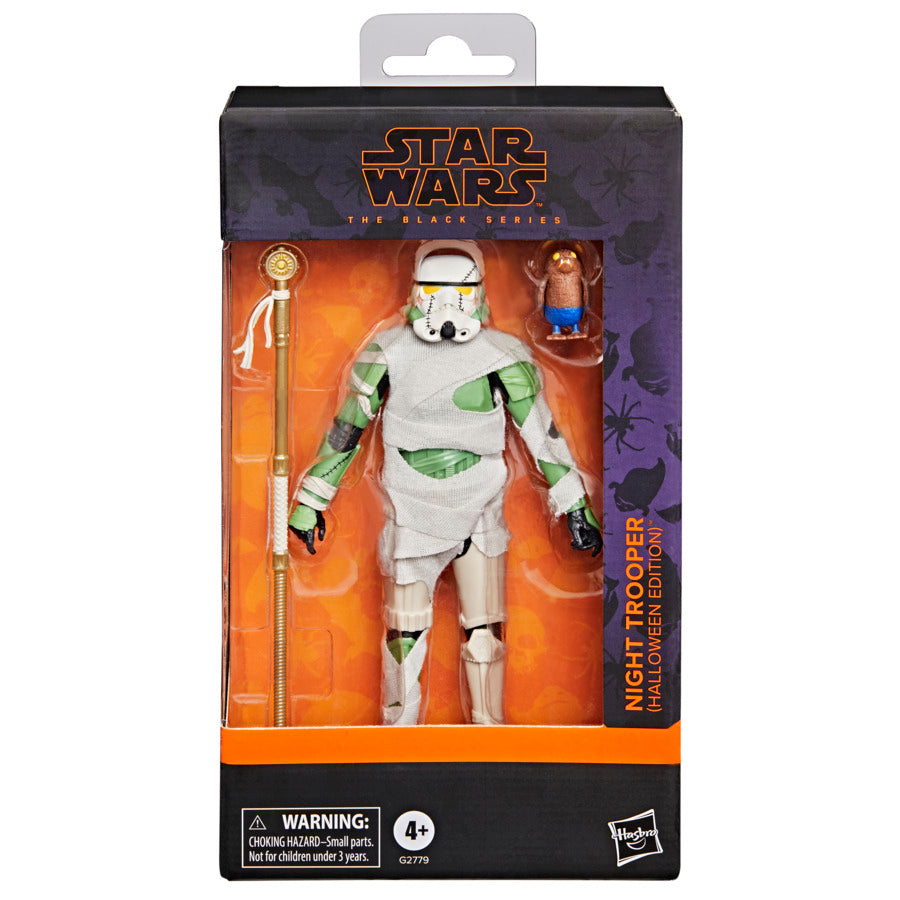 Figura Hasbro Star Wars The Black Series Night Trooper Halloween Edition