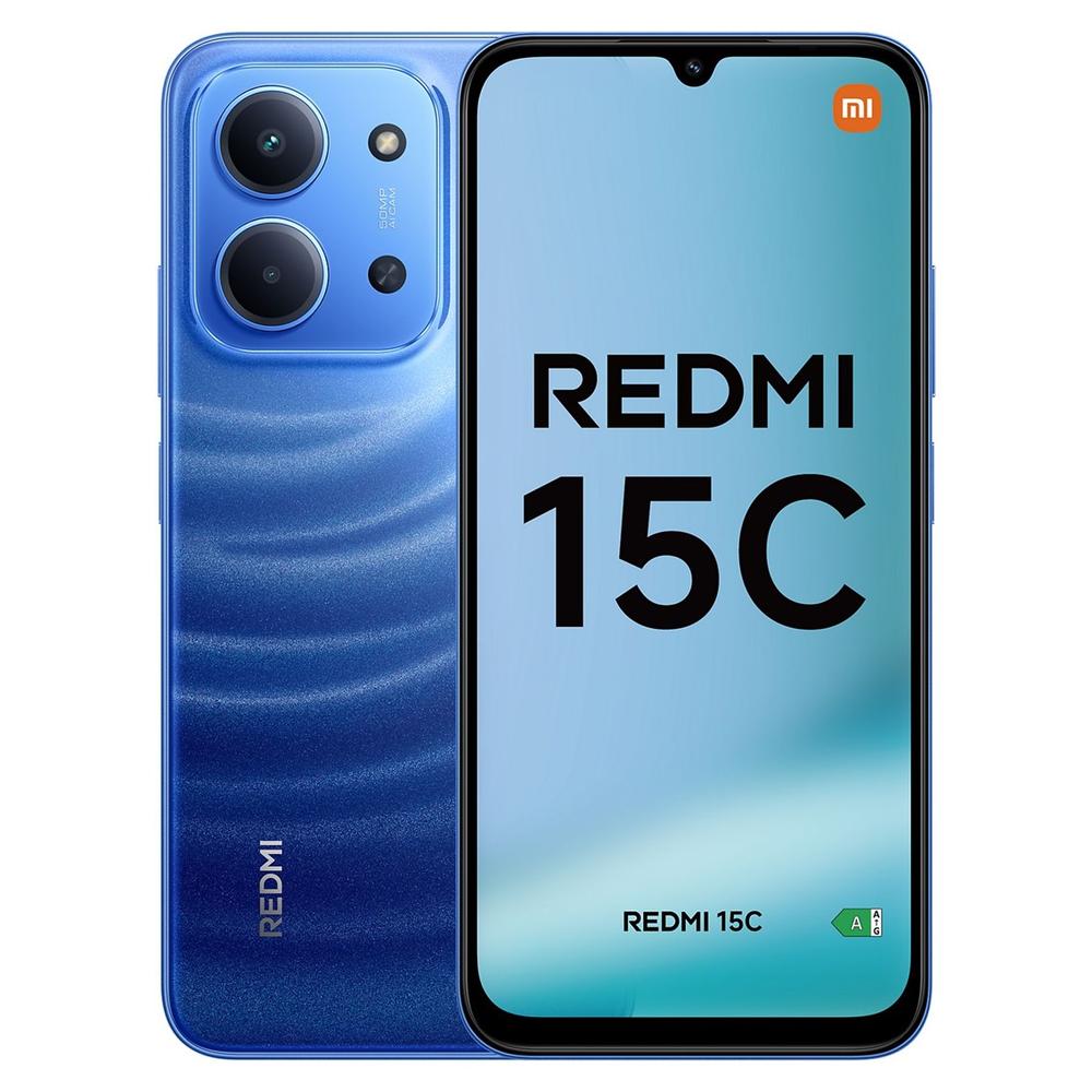Xiaomi Redmi 15C Azul 4GB RAM 256GB - Experiencia Fluida y Gran Autonomía