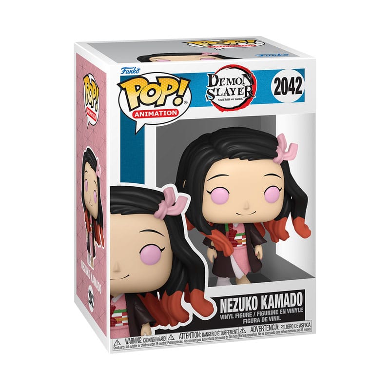Figura POP! Nezuko Kamado Sonriente - Demon Slayer (Kimetsu no Yaiba)