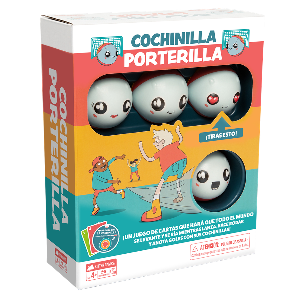 Juego de Cartas Cochinilla Porterilla: Diversión y Movimiento en Familia