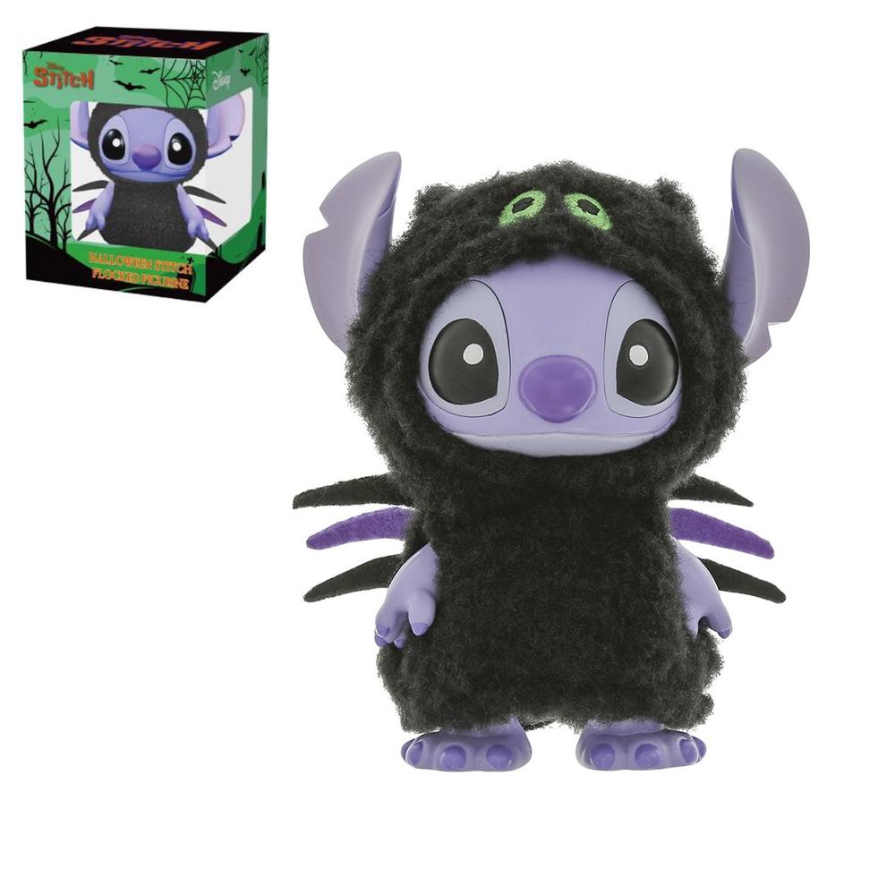 Figura Enesco Disney Stitch Halloween con Araña