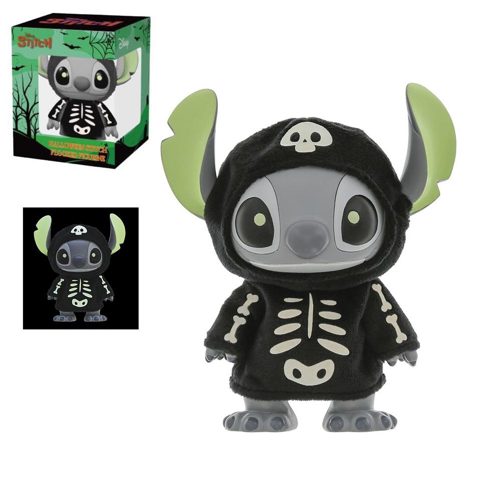 Figura Enesco Disney Stitch Halloween Esqueleto