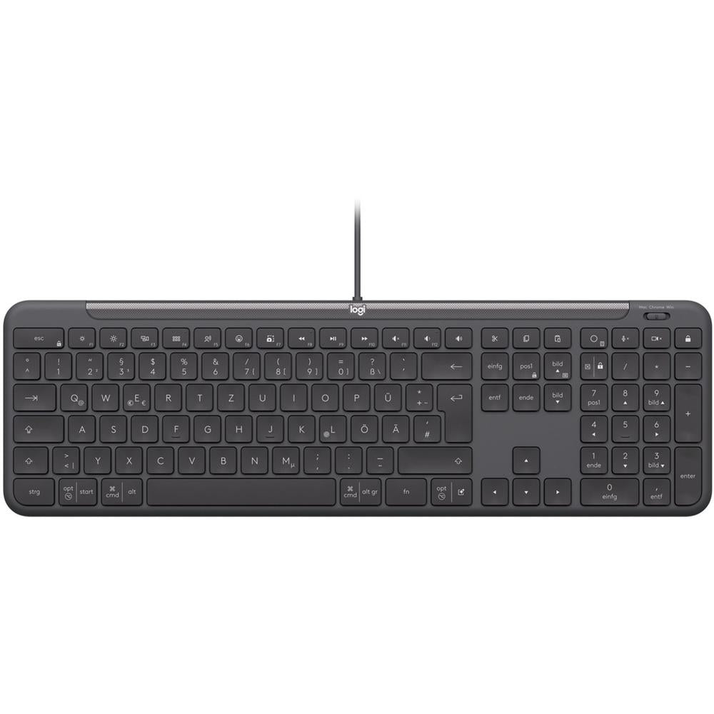Teclado Logitech Signature Slim K620 - Diseño Delgado y Silencioso en Grafito