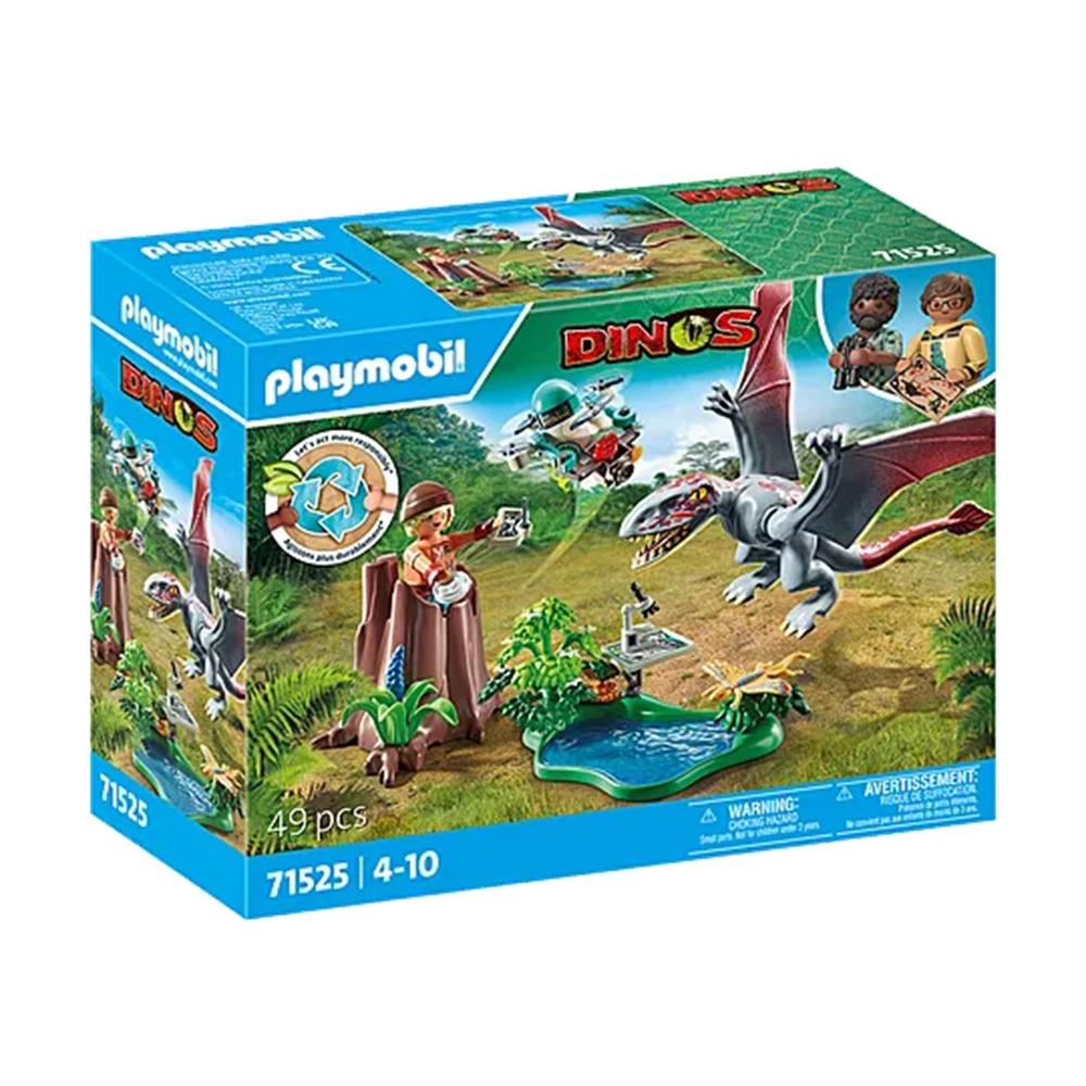 Observatorio del Dimorphodon - Set de Exploración Jurásica PLAYMOBIL 71525