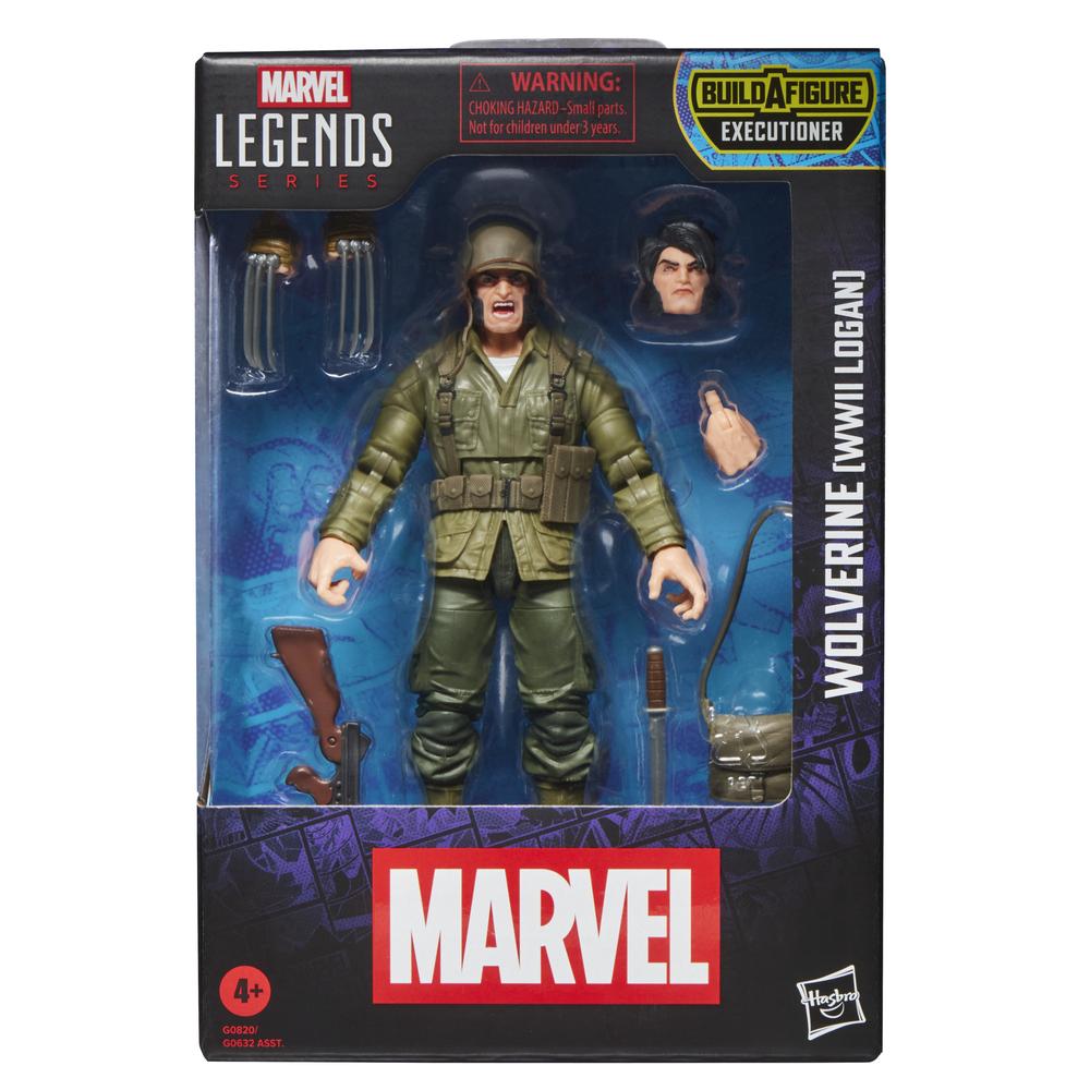 Figura Marvel Legends Wolverine (WWII Logan) - Edición Coleccionista Detallada