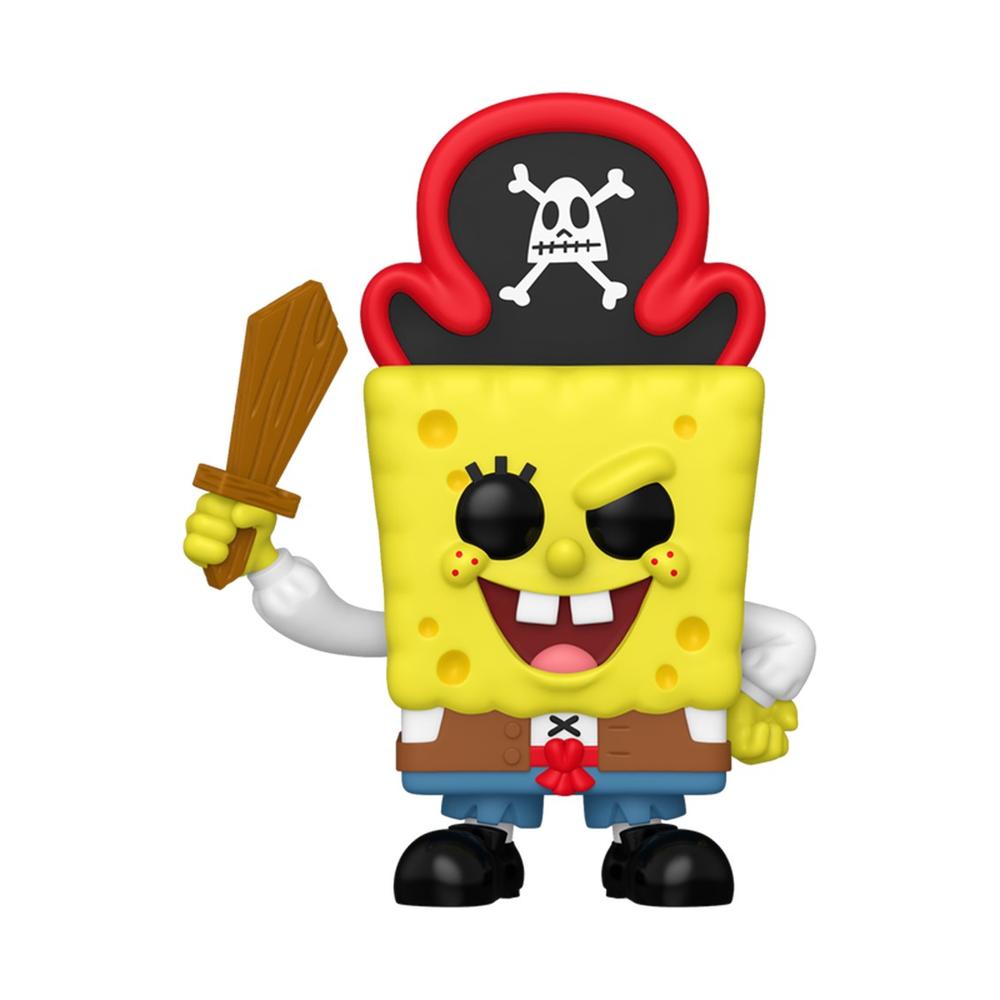 Figurita Pop! SpongeBob SquarePants Pirata - Edición Animación Nickelodeon