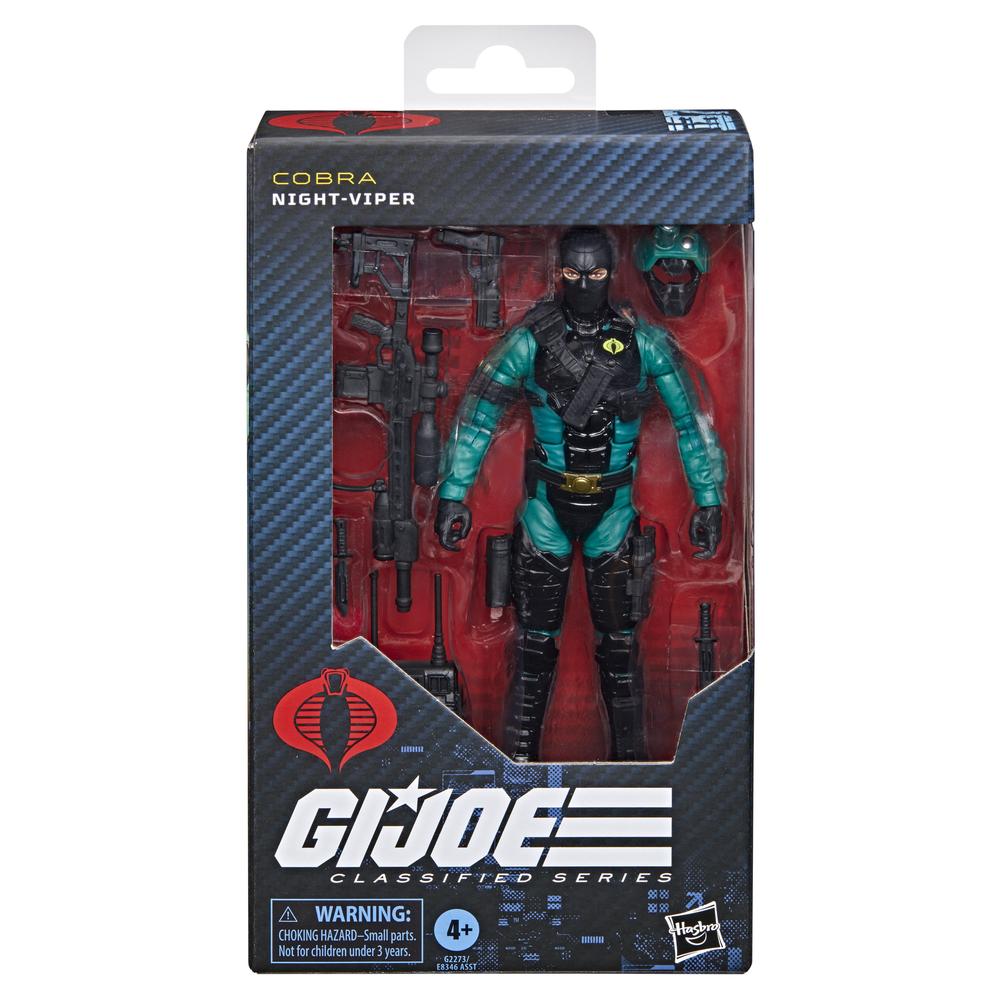 Figura Hasbro G.I. Joe Classified Series Night-Viper 15 cm