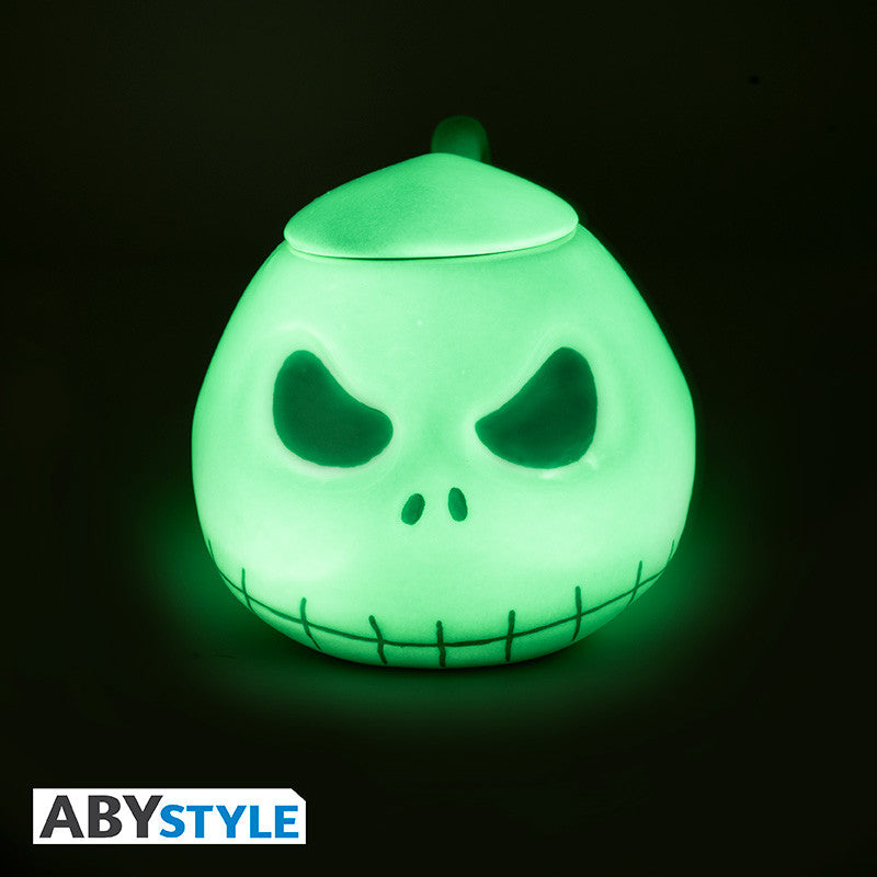 Taza 3D Jack Skellington que Brilla en la Oscuridad - The Nightmare Before Christmas