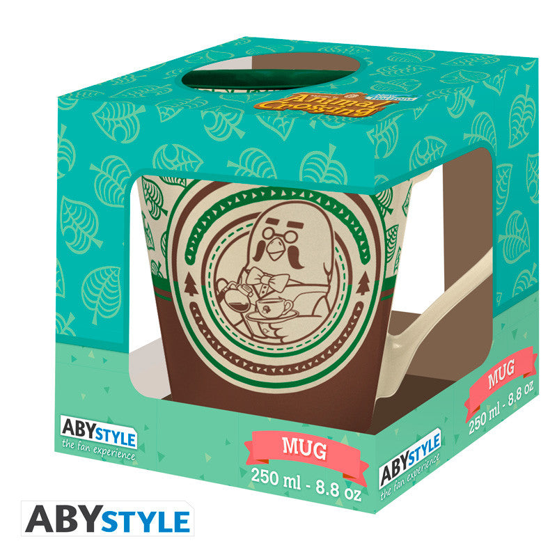 Taza ABYstyle Animal Crossing Brewster 250 ml - Cerámica Oficial