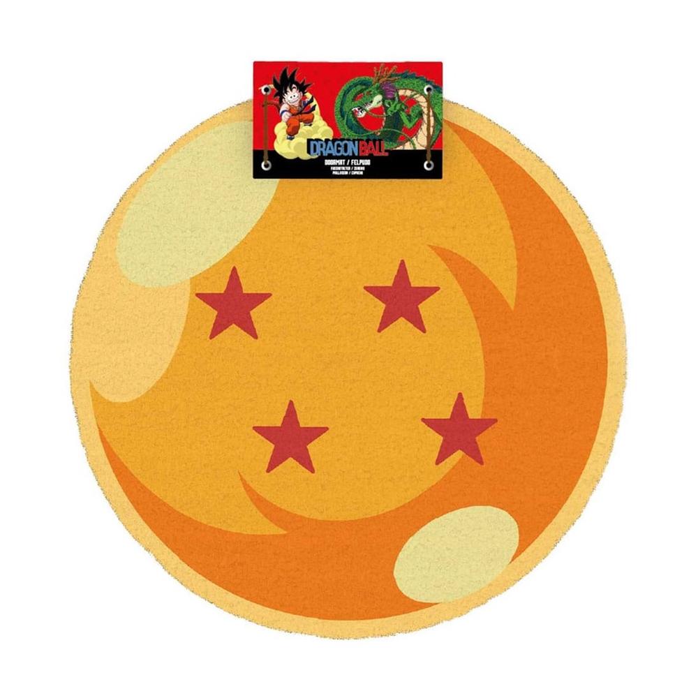 Felpudo Redondo SD Toys Dragon Ball - Bola de 4 Estrellas 50 cm