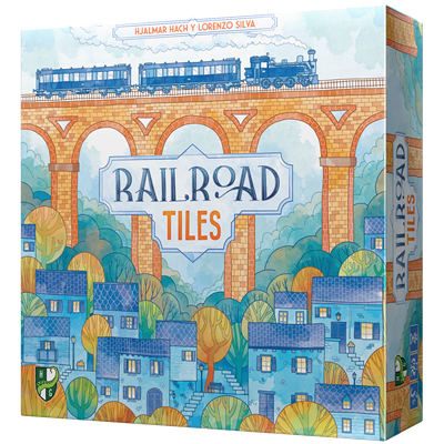 Railroad Tiles: Juego de Estrategia y Construcción de Rutas para 1 a 4 Jugadores