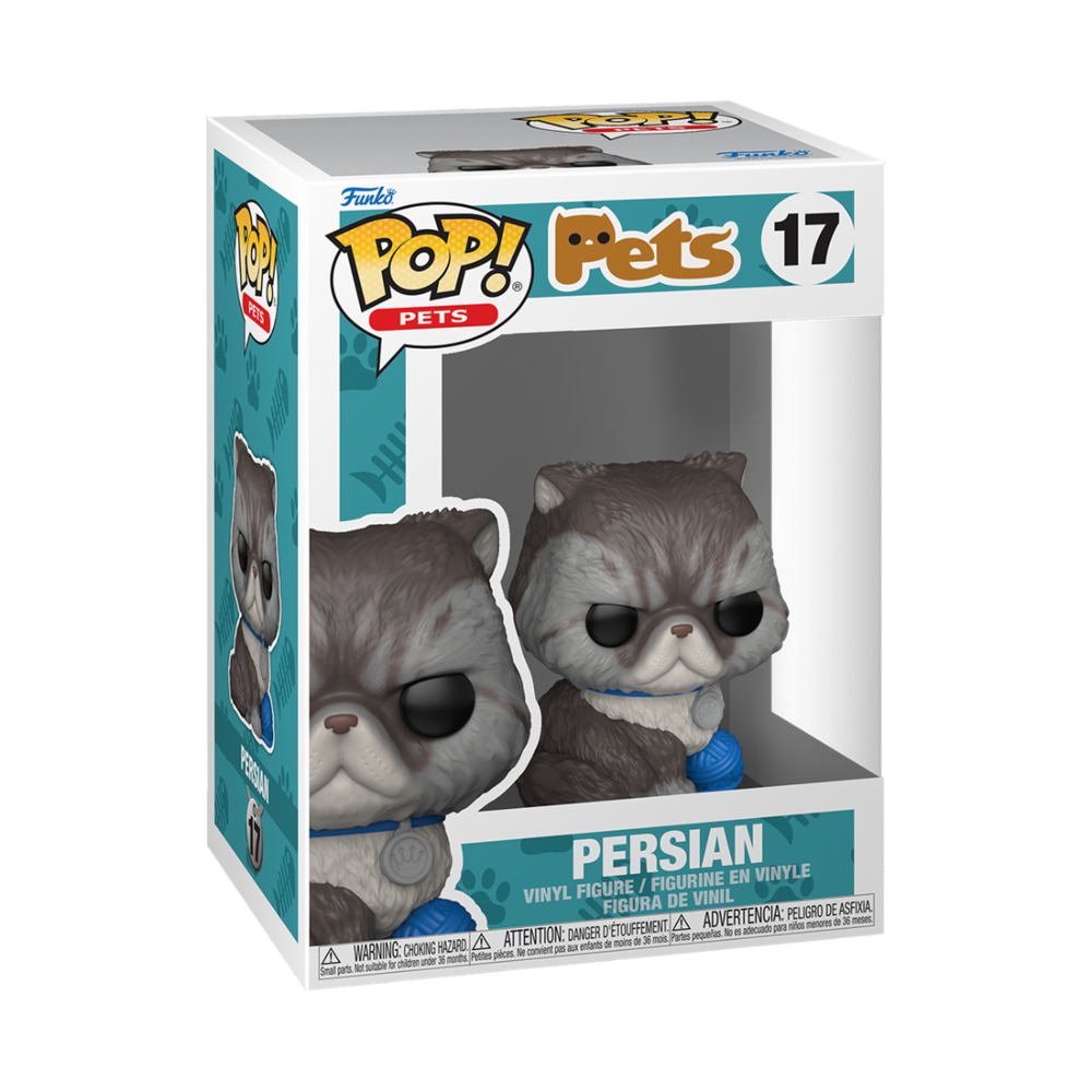 Funko Pop! Pets Persian Cat Nº17 - Pokémon Collector's Edition