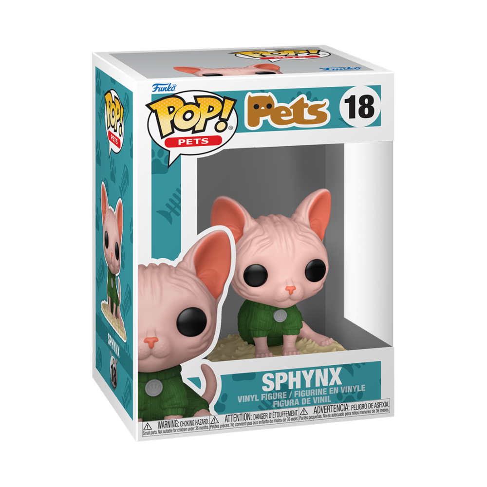 Figura Funko Pop! Sphynx Cat - Colección POP! Pets N°18