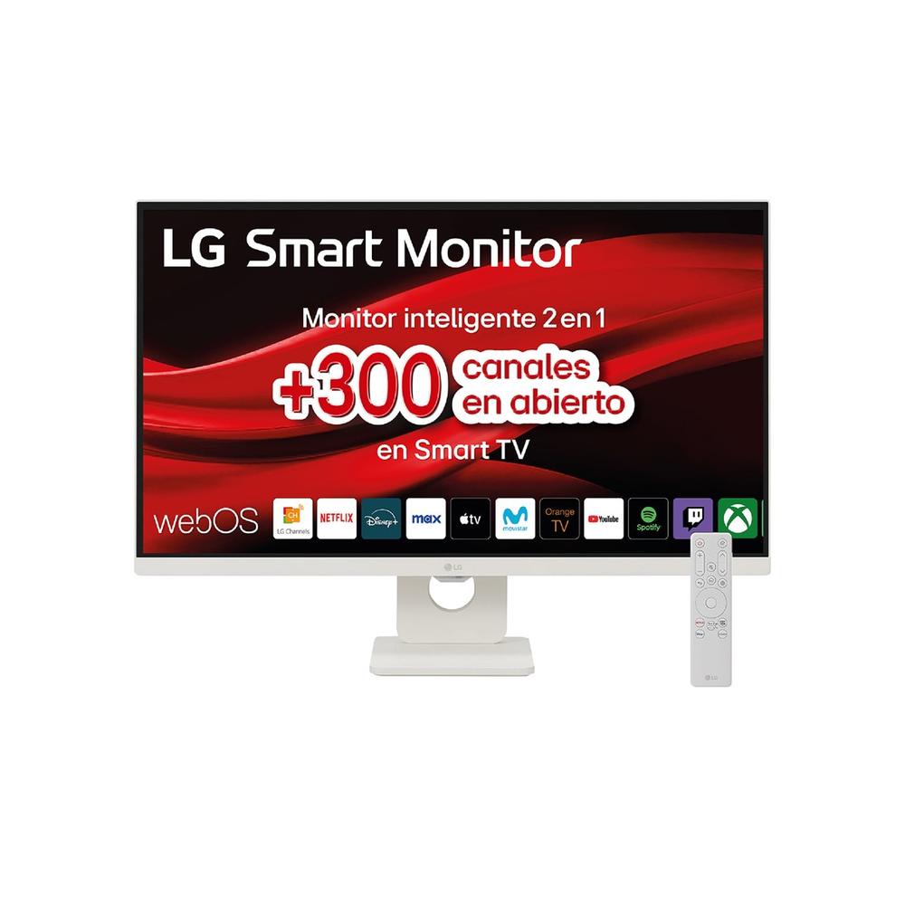 Monitor Smart LG 27" 4K UHD IPS con webOS 24 y Conectividad USB-C