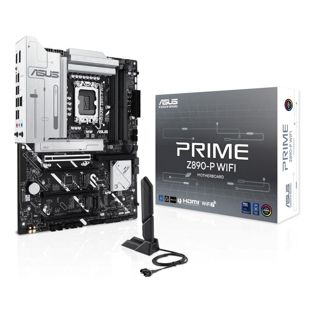 Placa Base ASUS PRIME Z890-P WIFI ATX LGA 1851 DDR5 con Conectividad Wi-Fi 7